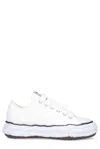 Miharayasuhiro Maison Mihara Yasuhiro White Peterson Low Sneakers In Canvas In White
