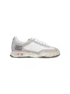 Miharayasuhiro Maison Mihara Yasuhiro Round Toe Sneakers With Suede And Fabric Blend In White