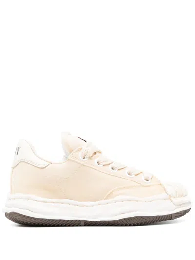 Miharayasuhiro Round Toe Trainer In Neutrals