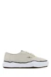 Miharayasuhiro Sand Fabric Sneaker In Neutral