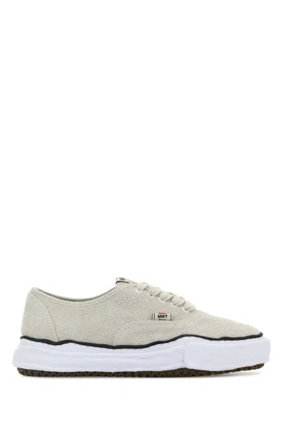 Miharayasuhiro Sand Fabric Sneaker In Neutral