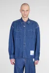 Miharayasuhiro Shirt In Blue Cotton In Blue