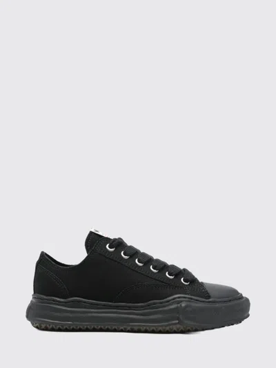 Miharayasuhiro Maison Mihara Yasuhiro Peterson Low Canvas Sneaker In Blk/blk