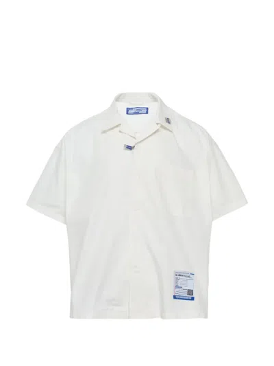 Miharayasuhiro Short-sleeve Shirt In White