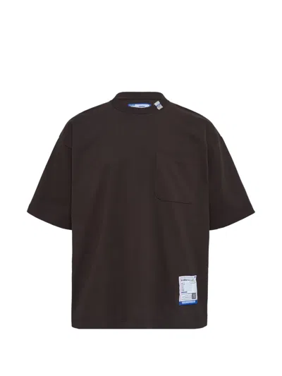 Miharayasuhiro Short Sleeve T-shirt In Brown