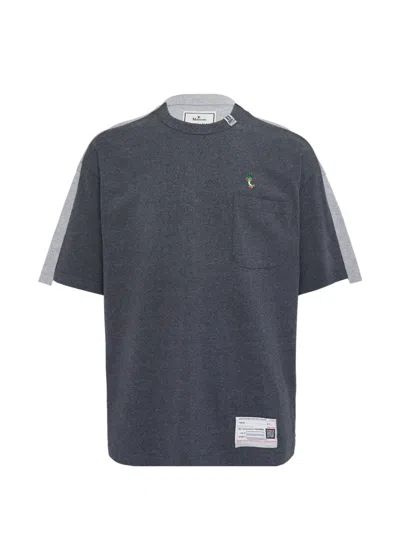 Miharayasuhiro Short Sleeve T-shirt In Gray