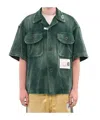Miharayasuhiro Corduroy Shirt In Green