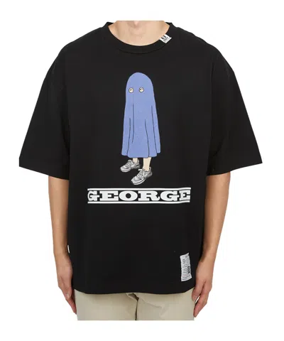 Miharayasuhiro Short-sleeved T-shirt In Black
