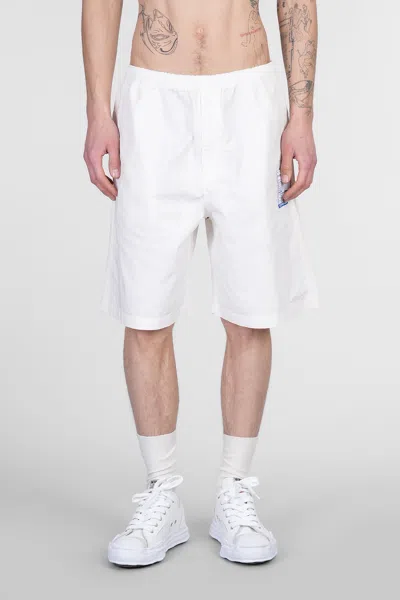 Miharayasuhiro Shorts In White Cotton