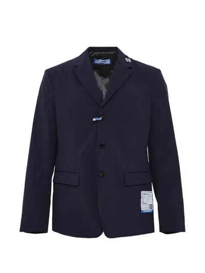 Miharayasuhiro Single-breasted Blazer In Blue