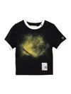 Miharayasuhiro Smiley Face-print T-shirt In Black