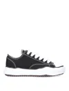 Miharayasuhiro Maison Mihara Yasuhiro Hank Low Original Sole Leather Low-top Sneaker Shoes In Black