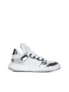 Miharayasuhiro Wayne Lace-up Sneakers In Sil/wht