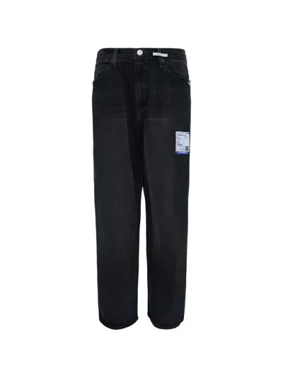 Miharayasuhiro Straight Jeans In Black