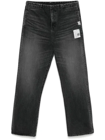 Miharayasuhiro Straight-leg Jeans In Black