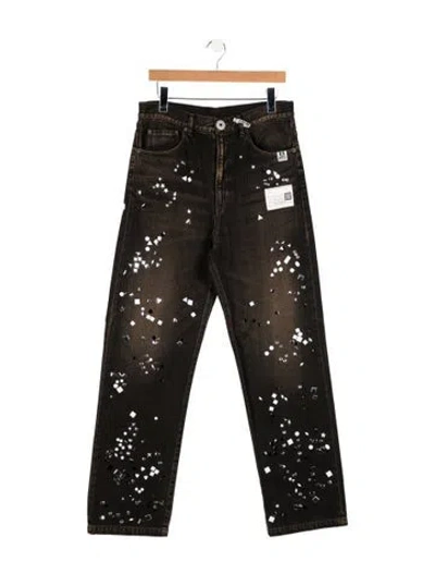 Pre-owned Miharayasuhiro Straight-leg Jeans W/ Tags In Brown