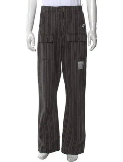 Pre-owned Miharayasuhiro Striped Cargo Pants W/ Tags In Multi