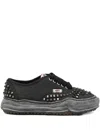 Miharayasuhiro Stud Low-top Trainers In Black