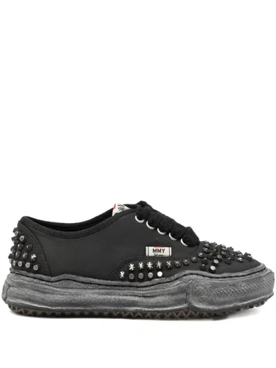 Miharayasuhiro Stud Low-top Trainers In Black