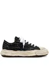 Miharayasuhiro Studded Peterson23 Canvas Trainers In Black