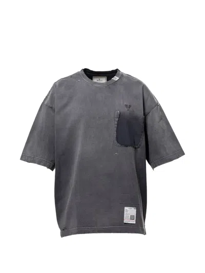 Miharayasuhiro Sun Faded Like T-shirt In Gray