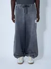 Miharayasuhiro Maison Mihara Yasuhiro Men Sun Faded Pants In Blue