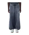 Miharayasuhiro Maison Mihara Yasuhiro Men Sun Faded Pants In Blue