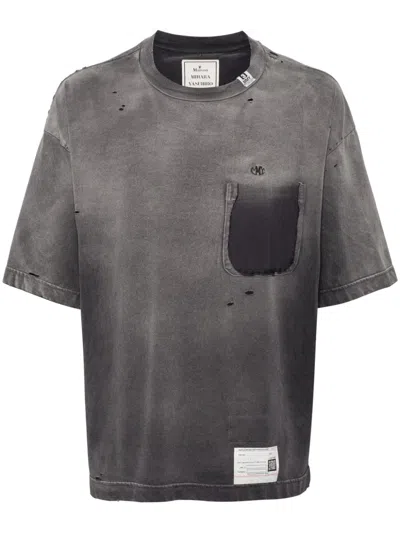 MIHARAYASUHIRO SUN FADED T-SHIRT