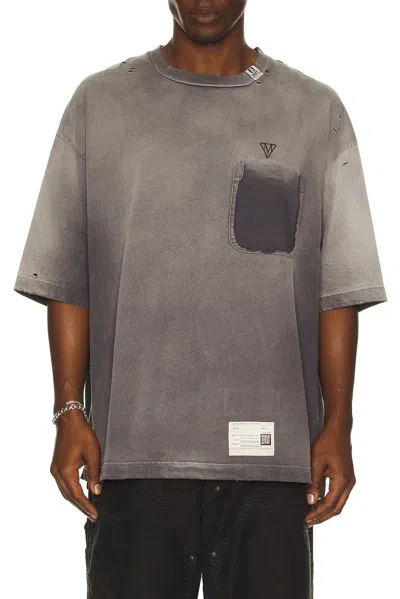 Miharayasuhiro Maison Mihara Yasuhiro Man T-shirt Grey Size 42 Cotton In Brown