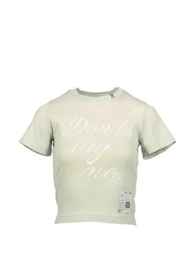 Miharayasuhiro Sun-faded Like Mini T-shirt In Green