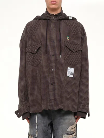 Miharayasuhiro Sweat Hoodie L/s Shirts In Brown