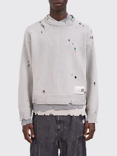 MIHARAYASUHIRO SWEATER MAISON MIHARA YASUHIRO MEN COLOR GREY,H72462020