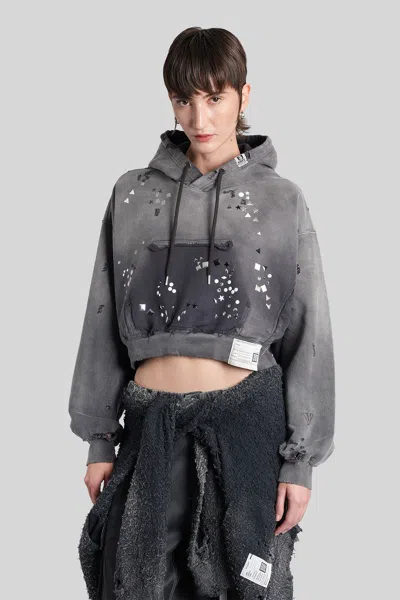 Miharayasuhiro Sweatshirt In Black Cotton