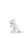 Miharayasuhiro T-rex Shoulder Bag In Silver