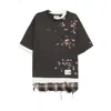 Miharayasuhiro Maison Mihara Yasuhiro Layered Washed Black T-shirt