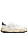 Miharayasuhiro Torn-film Attached Canvas Sneakers In White