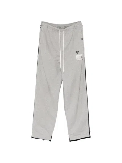 Miharayasuhiro Track Pants Combined Sweat Pants In Gray