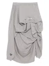 Miharayasuhiro Transformed Skirt In Gray
