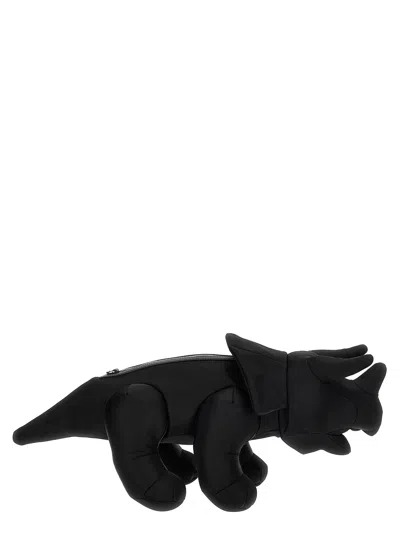 Miharayasuhiro Maison Mihara Yasuhiro 'triceratops' Crossbody Bag In Black