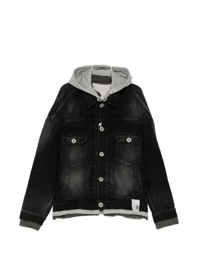 Miharayasuhiro Triple Layered Denim Jacket In Multi