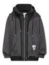 Miharayasuhiro Hoodie Im Layering-look In Multi
