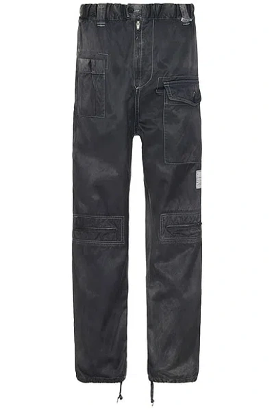 MIHARAYASUHIRO TWILL CARGO TROUSERS