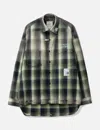 Miharayasuhiro Maison Mihara Yasuhiro Oversized Check Shirt With Distressed Detailing