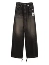 Miharayasuhiro Logo-patch Straight-leg Jeans