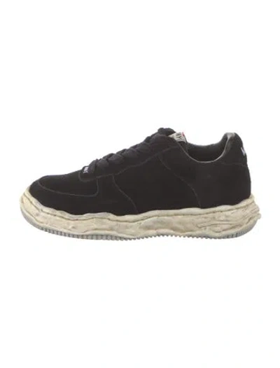 Pre-owned Miharayasuhiro Wayne Athletic Sneakers In Black