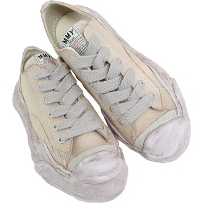 Miharayasuhiro Wayne Canvas Sneakers In Beige