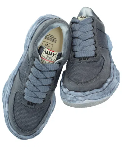 Miharayasuhiro Wayne Canvas Sneakers In Grey