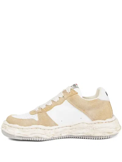 Miharayasuhiro Maison Mihara Yasuhiro Larry Paneled-design Sneakers In White