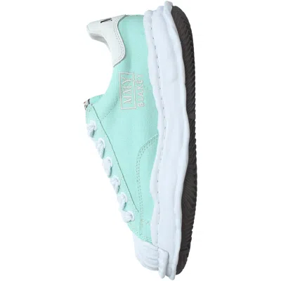 Miharayasuhiro Wayne Low Top Sneakers In Light Green