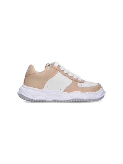 Miharayasuhiro "wayne" Low-top Sneakers In Sand